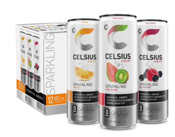 CELSIUS Sparkling Original Variety Pack, Functional Energy Drink 12 fl oz (Pack of 12)