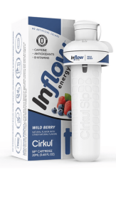 Cirkul Inflow Energy Wild Berry Flavor Cartridge, Drink Mix, 1-Pack