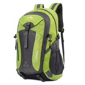 Backpack Sports Bag Outdoor Mountaineering Bag Large Capacity Travel Bag (Color: green)