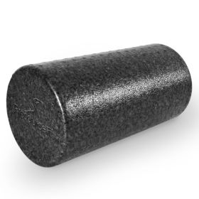High Density Foam Roller 12x6-in (Option: Black)