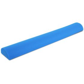 Flex Foam Half Round Roller (Option: 36x3in - Blue)