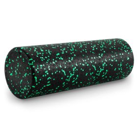 High Density Speckled Foam Roller 18x6-in (Option: Black/Green)