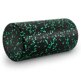 High Density Speckled Foam Roller 12x6-in (Option: Black/Green)